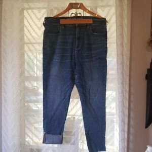 American eagle outfitters high waste skinny jeans